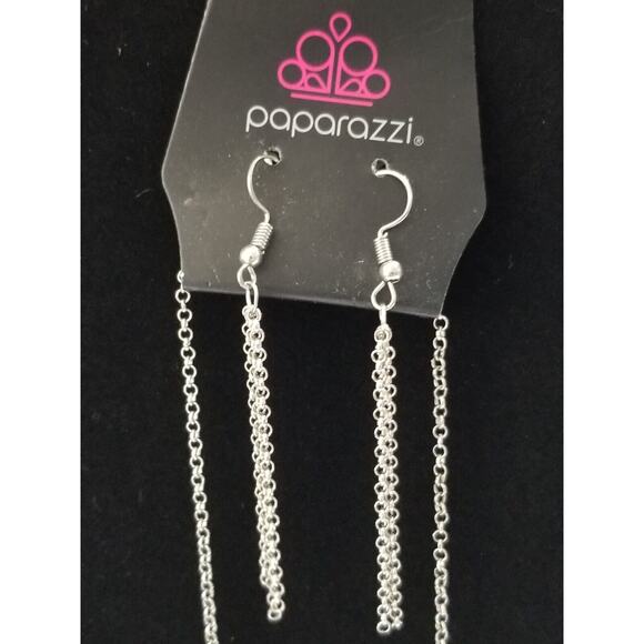 Paparazzi new 16 inch necklace and earrings n169 - Picture 4 of 8